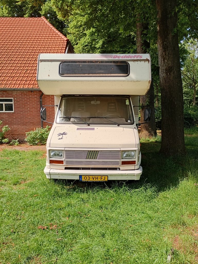 Fiat 280 Camper *gereserveerd!*, Alkoof, Ringverwarming, Fiat, Treinzit
