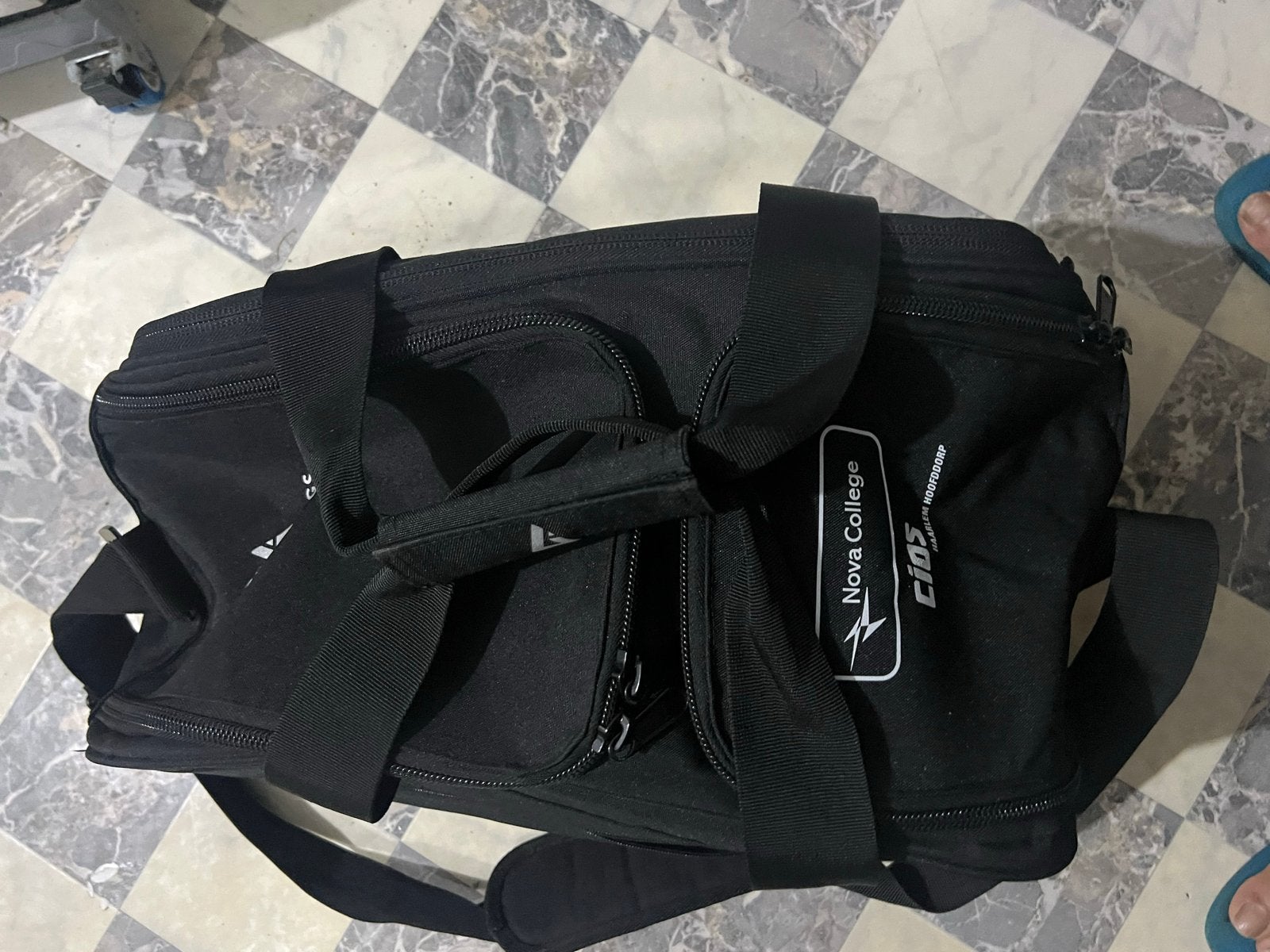 Zwarte Smartbags sporttas / reistas Nova College CIOS, Ophalen of Verzenden, Nieuw, Zwart, Overige typen