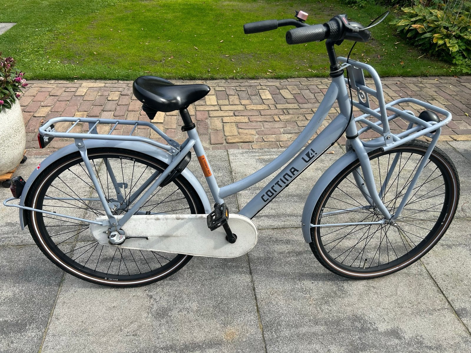 Cortina U4 Transportfiets 26 inch, Terugtraprem, Versnellingen, Zo goed als nieuw, Minder dan 47 cm