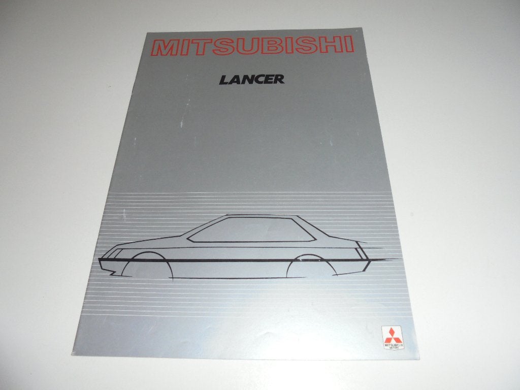 brochure Mitsubishi Lancer  1982, Ophalen of Verzenden, Zo goed als nieuw, Mitsubishi
