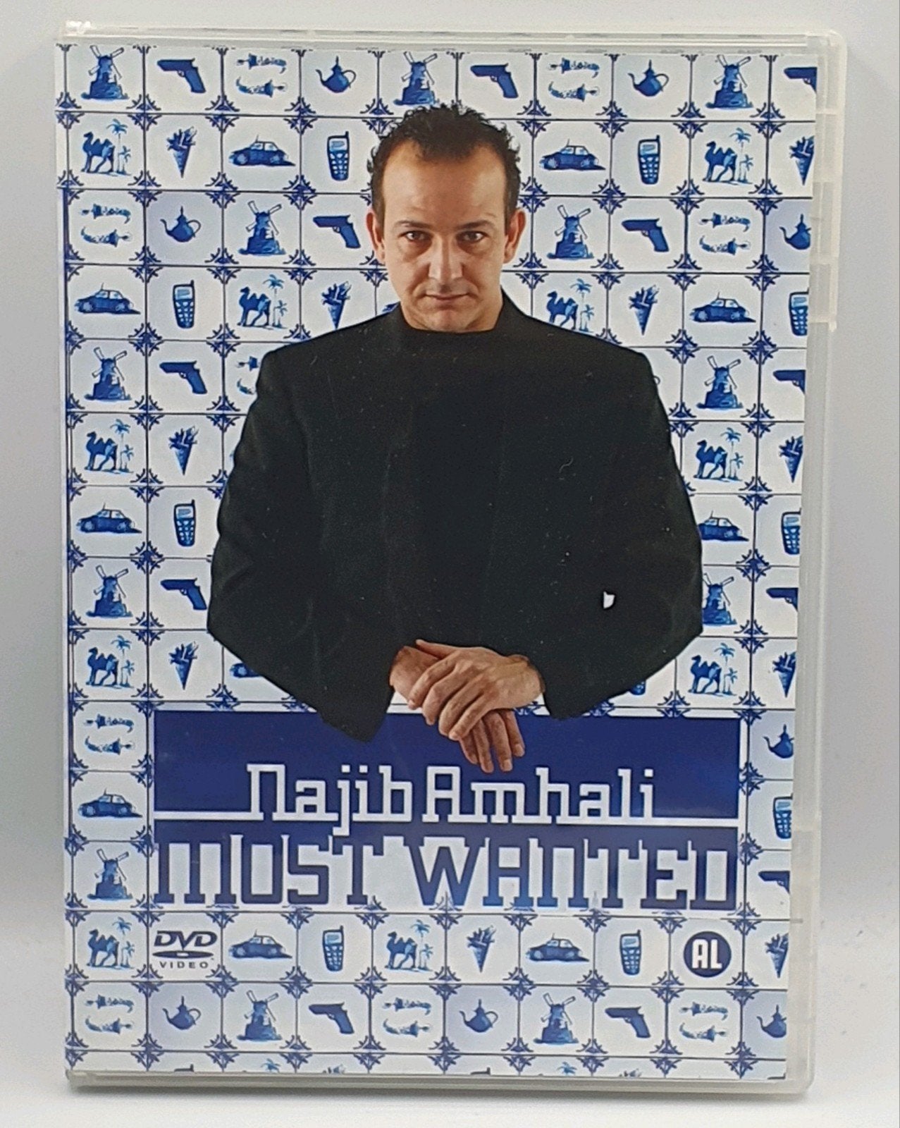 Te koop: Najib Amhali - Most Wanted DVD, Ophalen of Verzenden, Gebruikt, Live-album, Inclusief doosje