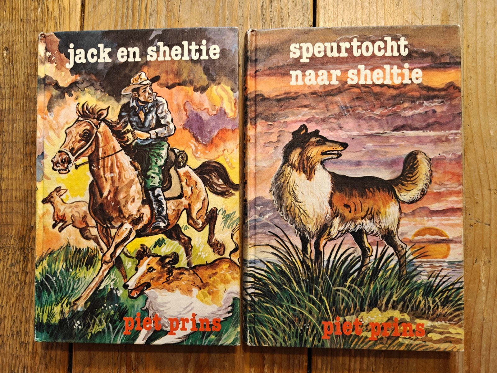 Deel 1 en 2 van de serie: Jack en Sheltie., Ophalen of Verzenden, Zo goed als nieuw