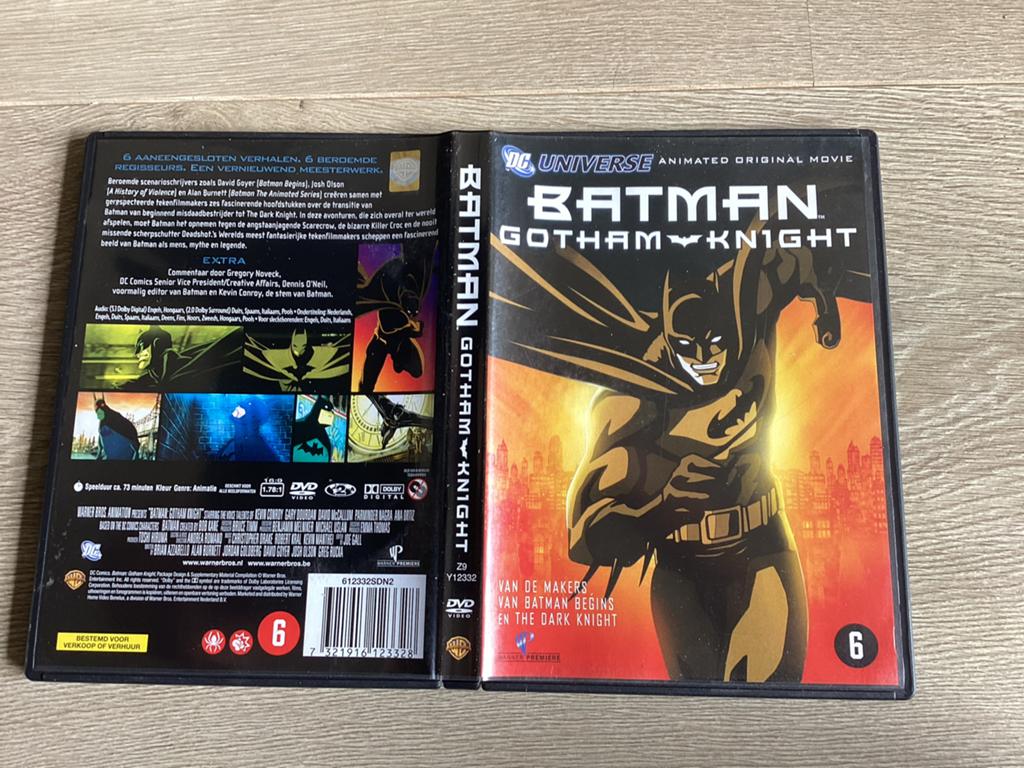 Batman Gotham Knight DVD - DC Universe Animated Movie, Tekenfilm, Amerikaans, Ophalen of Verzenden, Zo goed als nieuw
