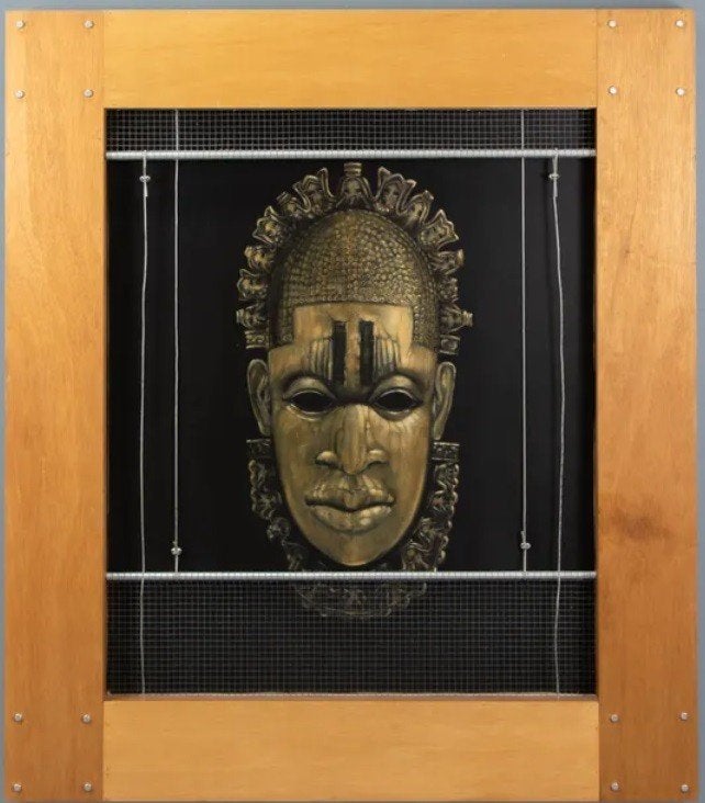 Groot schilderij, Ophalen, Doek