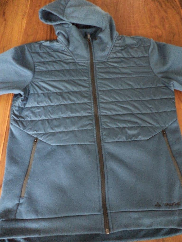fleece vest van vaude ideaal voor wandeling of op de fiets, Maat 52/54 (L), Ergens, Blauw, Vaude