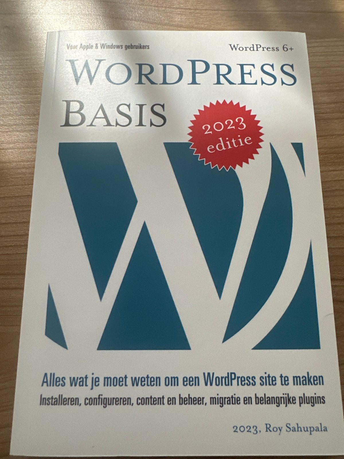 WordPress Basis 2023 editie - Voor Apple & Windows, Ophalen of Verzenden, Beta, Zo goed als nieuw, Overige niveaus