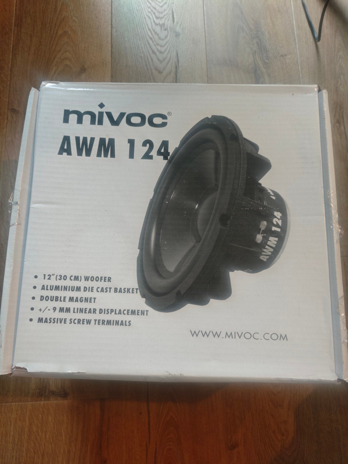 Mivoc subwoofer, Ophalen of Verzenden, Subwoofer, Overige merken