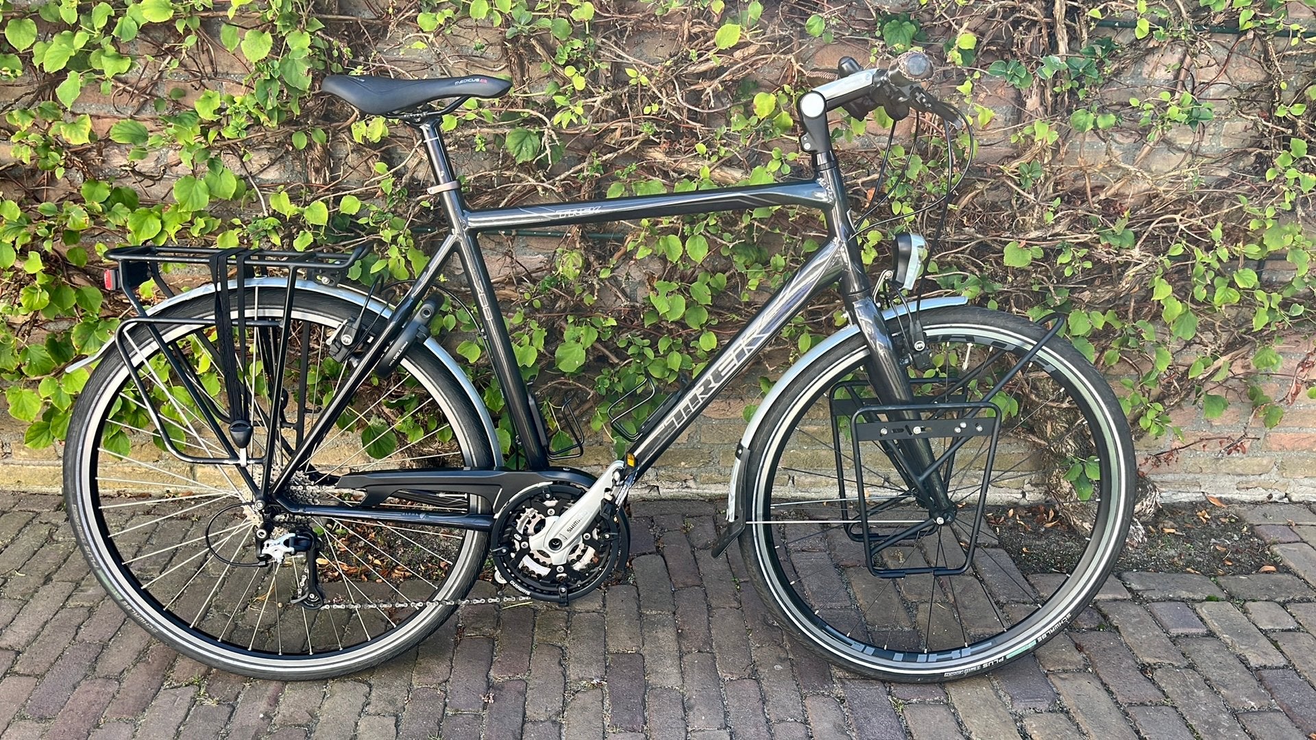 Trek X700 trekking/reis fiets, Fietsen en Brommers, 28 inch, Gebruikt, Velgrem, 57 tot 61 cm