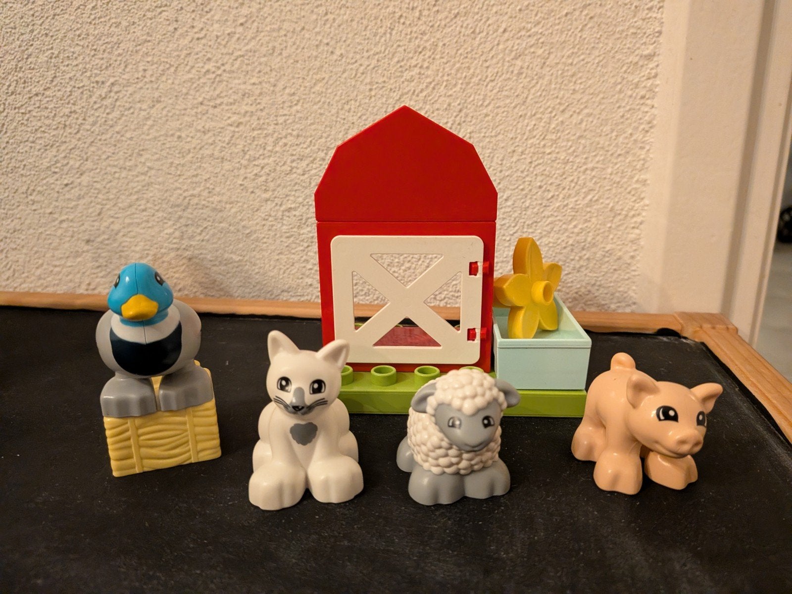 LEGO Duplo Boerderij Dieren Set met Schuur, Ophalen of Verzenden, Zo goed als nieuw, Overige merken