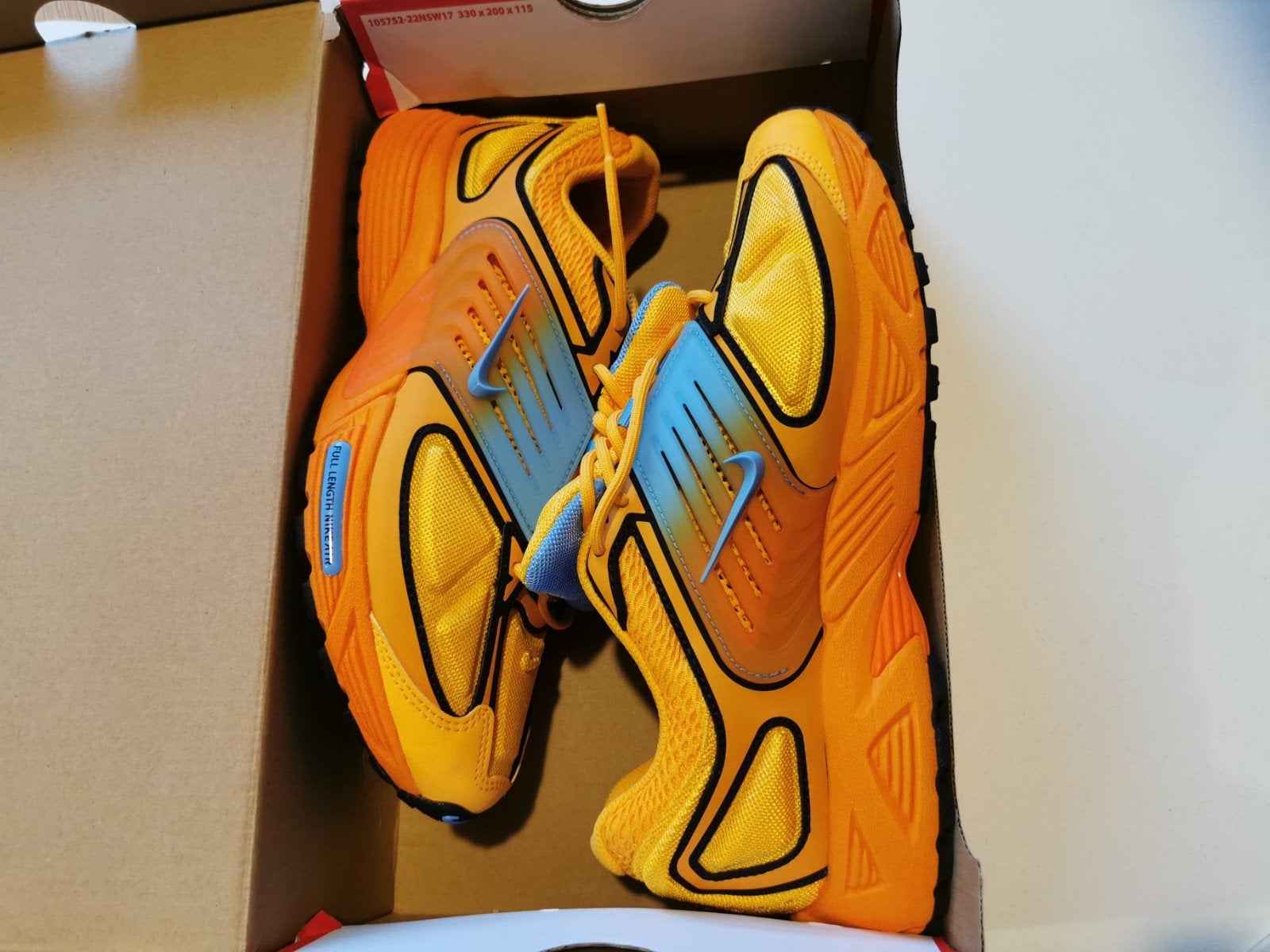Nieuwe Nike Air Pegasus Wave sneakers - Oranje/Blauw, Overige kleuren, Nike, Nieuw, Ophalen of Verzenden