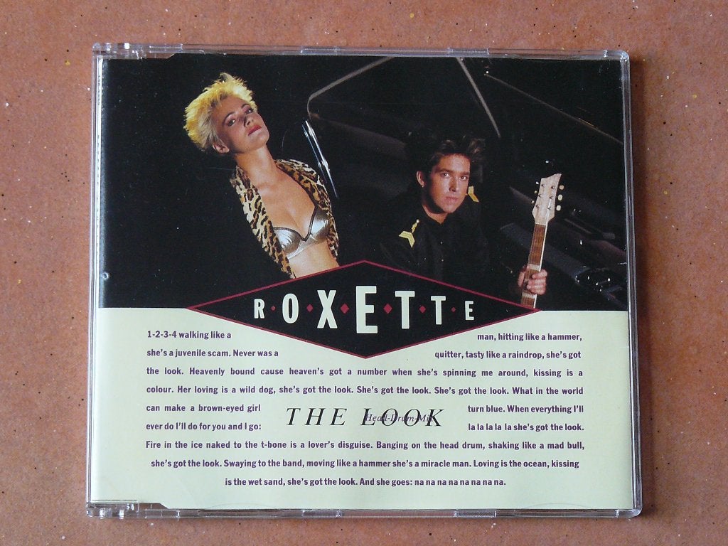 cd single Roxette - The look , 4 nummers, Verzenden, Gebruikt, Pop