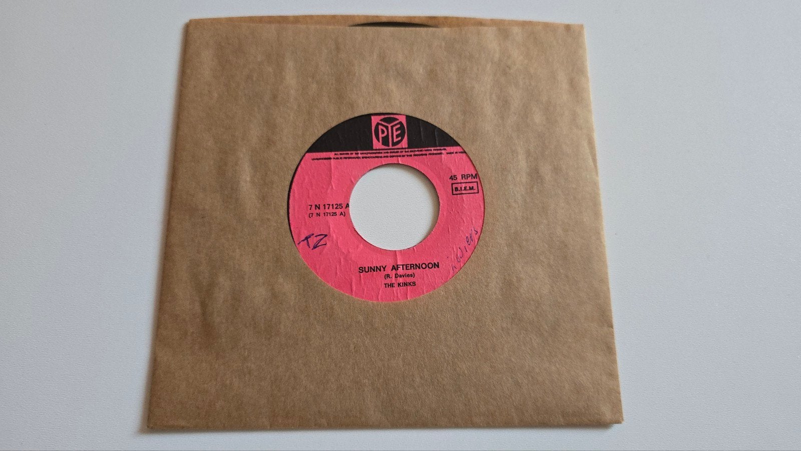 The Kinks Sunny Afternoon - Viny Single, Ophalen of Verzenden, Gebruikt, Pop
