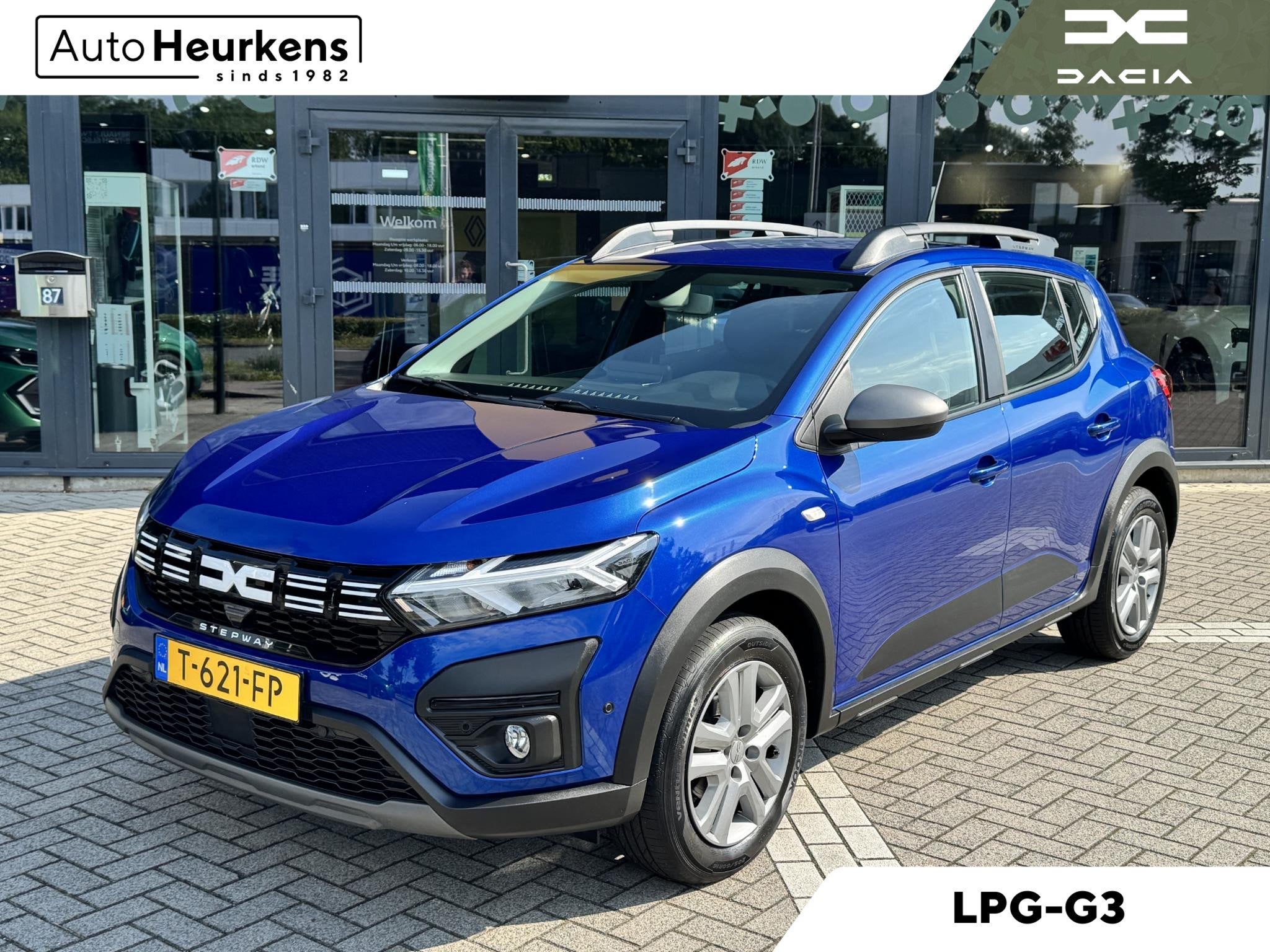 Dacia Sandero Stepway TCe 100 ECO-G Expression | 1e Eigenaar, Auto's, Voorwielaandrijving, Gebruikt, Euro 6, Blauw