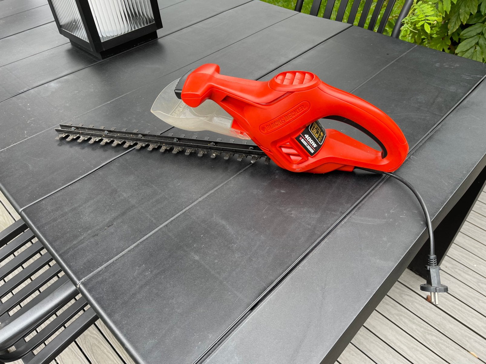 Black en Decker elektrische heggenschaar 40 cm, Tuin en Terras, Ophalen, Gebruikt, Elektrisch