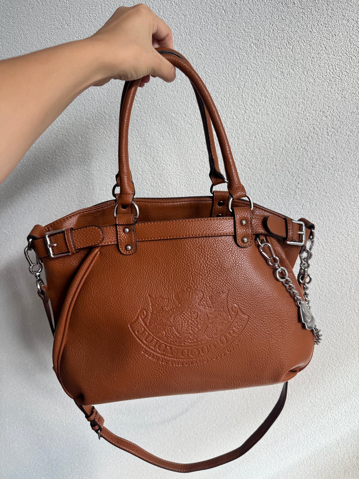 Juicy Couture bruine grove tote schoudertas, Juicy Couture, Bruin, Juicy Couture, Shopper