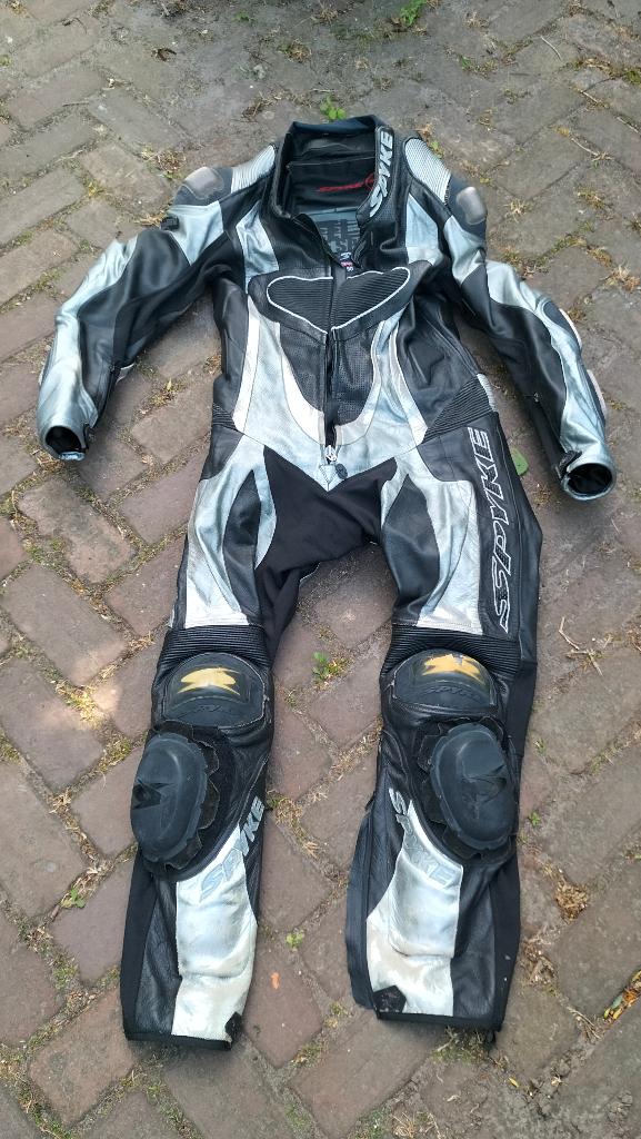Leren overall maat 50 Spyke valt als 48, Spyke, Heren, Ophalen of Verzenden, Overall