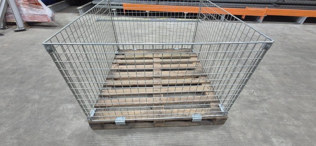Stortmand palletmand opberg mand kist bak koopje, Ophalen, Zo goed als nieuw