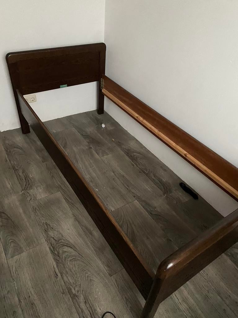 Bed Auping bedbodem, Ophalen, 90 cm, Eenpersoons, Zo goed als nieuw