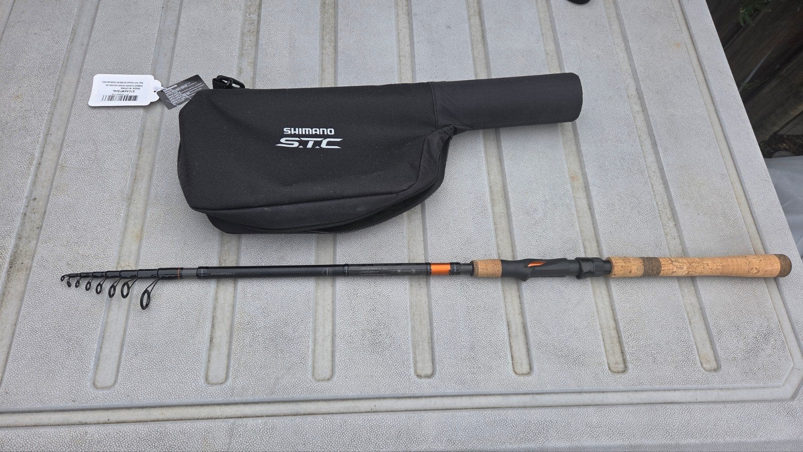 Shimano stc reishengel, Watersport en Boten, Ophalen, Zo goed als nieuw, Werphengel