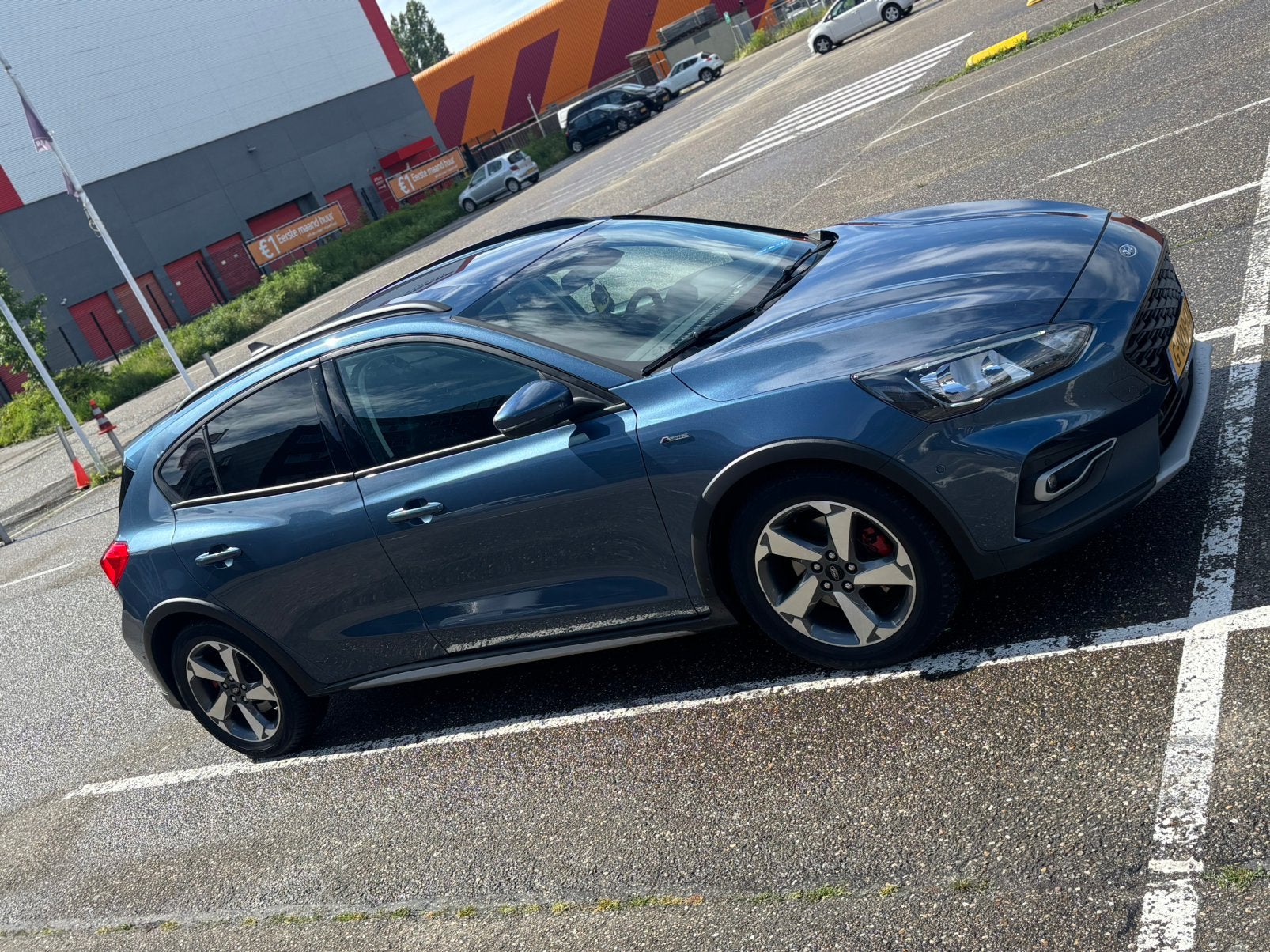 Ford Focus Active 1.5 Ecoboost 199pk 2019 Blauw, Auto's, Ford, 680 kg, Blauw, Origineel Nederlands, Particulier