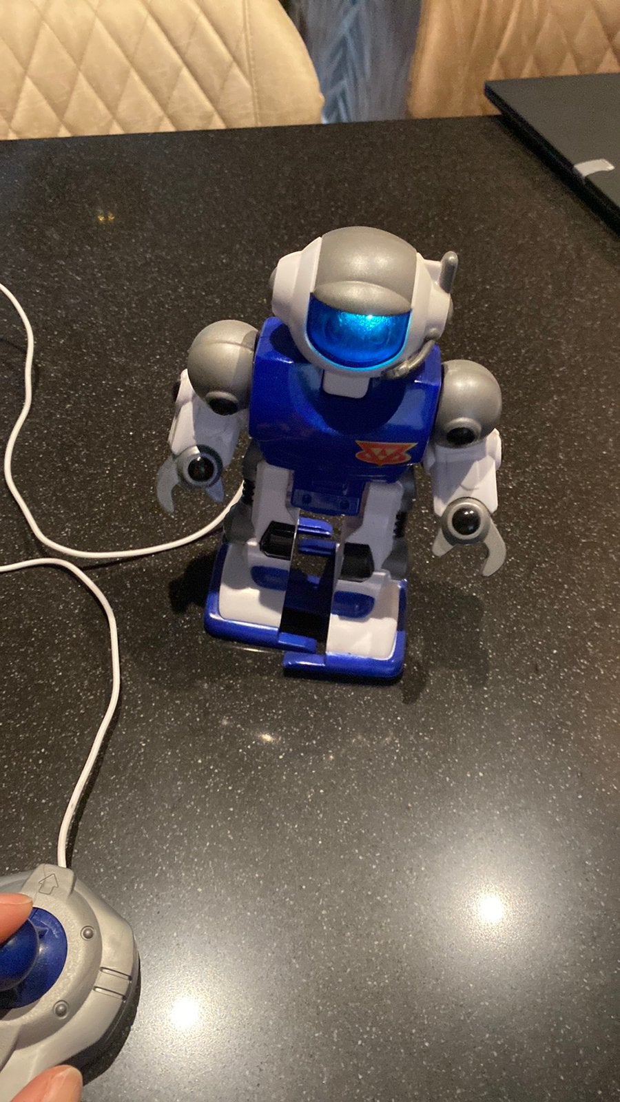 Robot met licht, Kinderen en Baby's, Speelgoed | Actiefiguren, Ophalen, Zo goed als nieuw