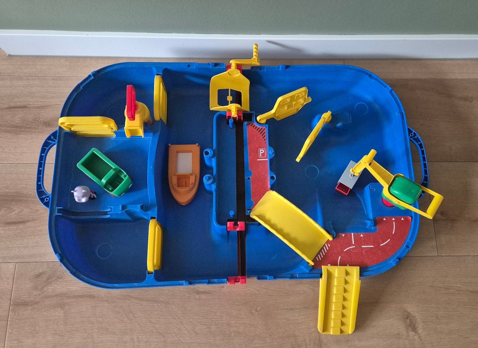 Aquaplay waterspeel bak, Ophalen, Gebruikt