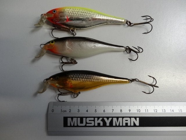 Kunstaas: Rapala Shallow Shad Rap (SSR-9) pluggen, Verzenden, Gebruikt, Overige typen