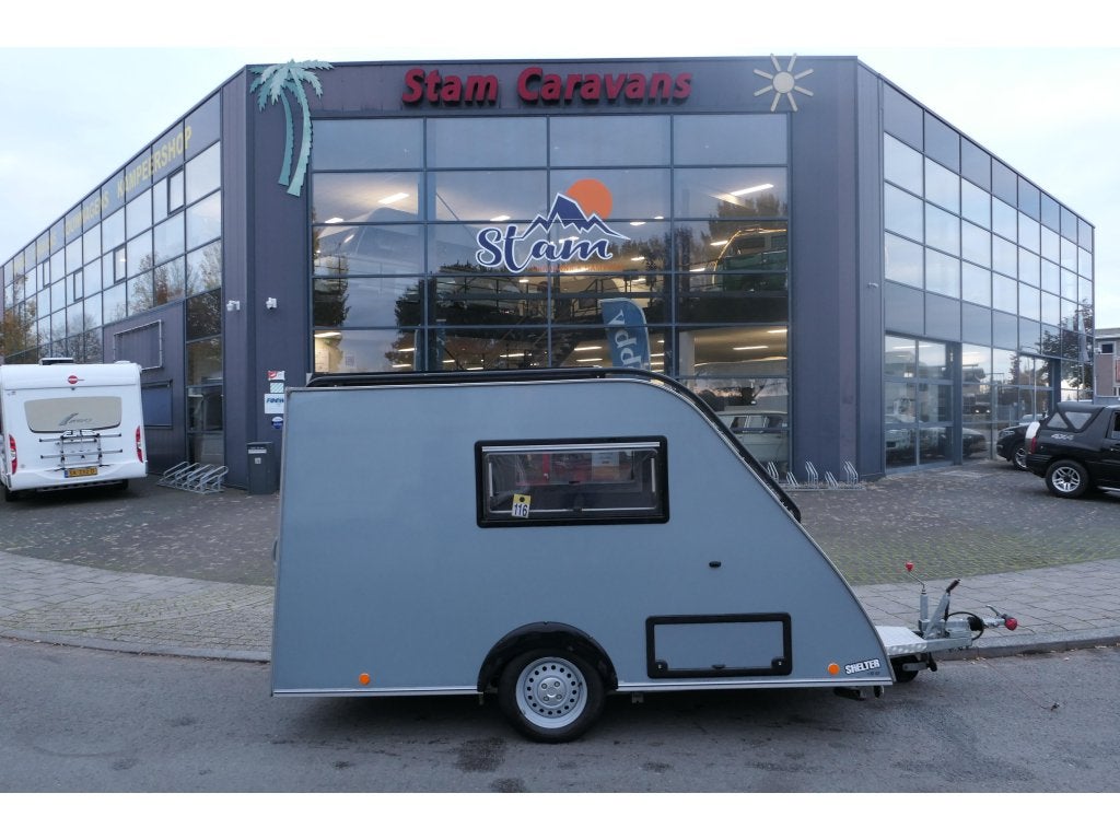 Kip Shelter voor motorfiets, Caravans en Kamperen, Caravans, Standaardzit, Schokbreker, Kip, Tot en met 2