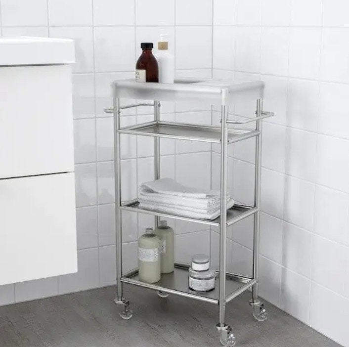🏷️ Trolley, kastje op wieltjes (IKEA), Ophalen, Overige typen, 50 tot 100 cm, Zo goed als nieuw