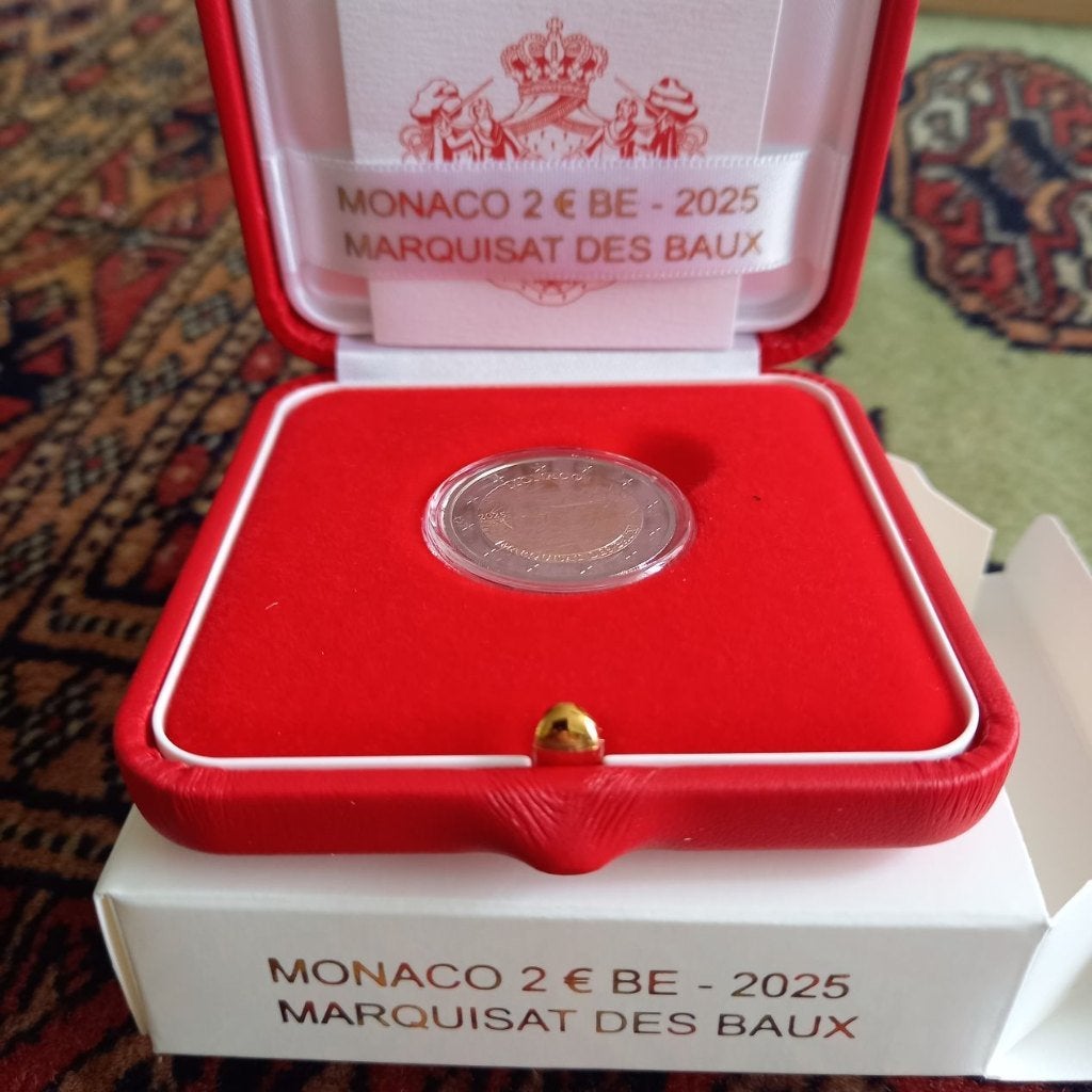2 euro Monaco 2025, Postzegels en Munten, Munten | Europa | Euromunten, Ophalen of Verzenden, Monaco, 2 euro, Setje