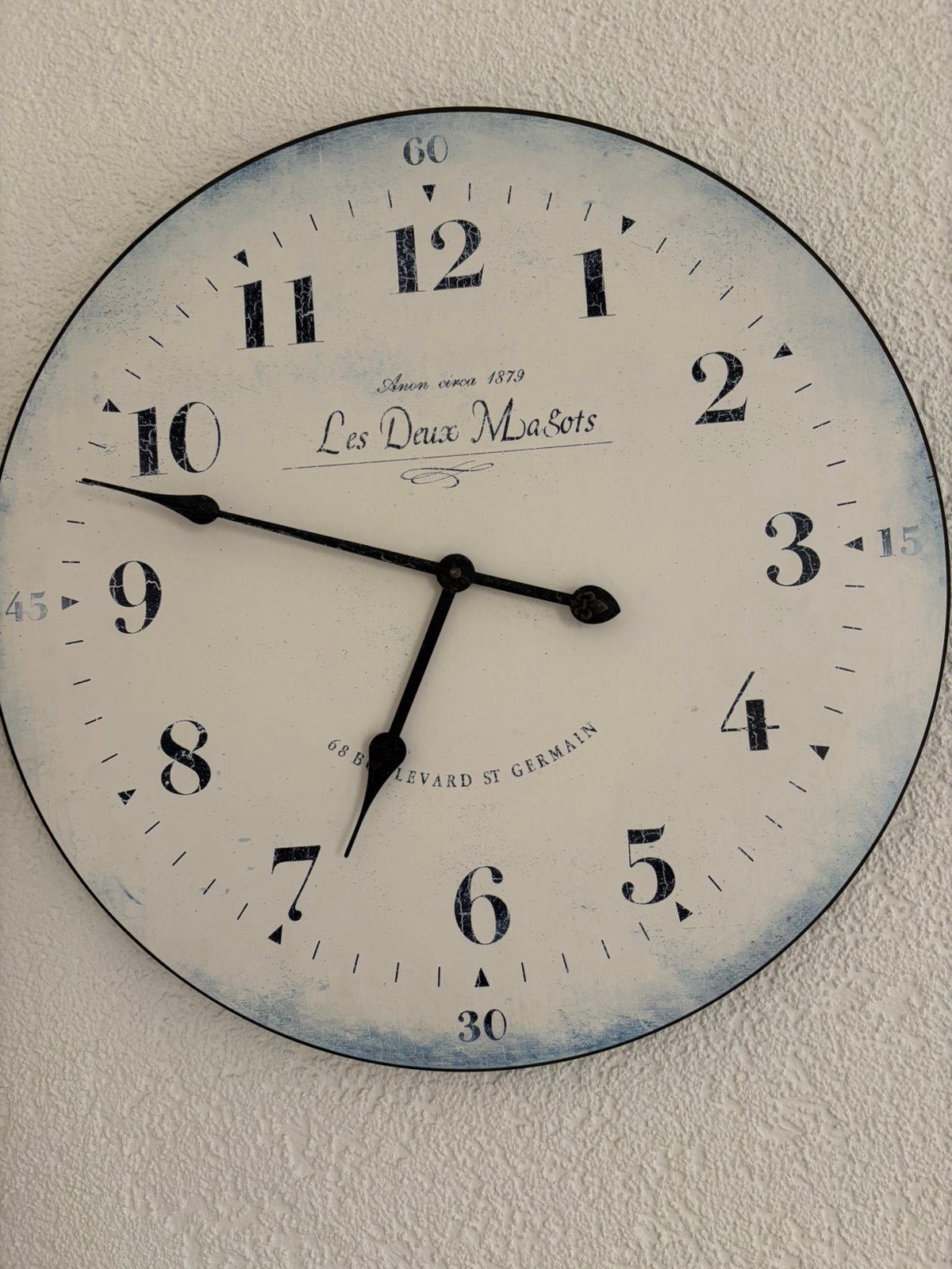 Mooie grote klok van 60 cm rond, Huis en Inrichting, Ophalen