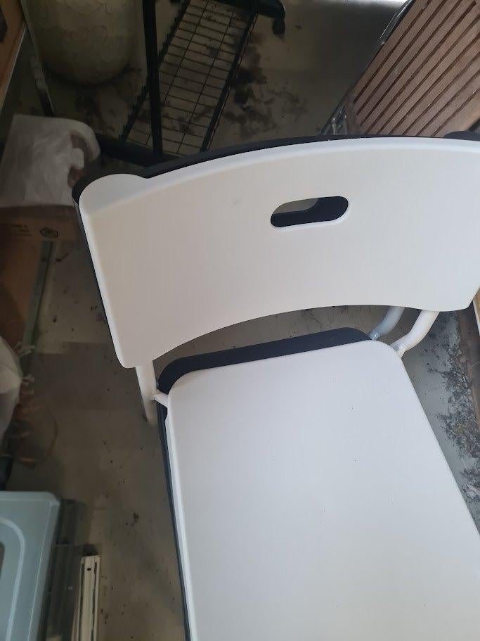 Ikea stapelbare stoel - wit, Huis en Inrichting, Stoelen, Ophalen, Kunststof, Wit, Zo goed als nieuw