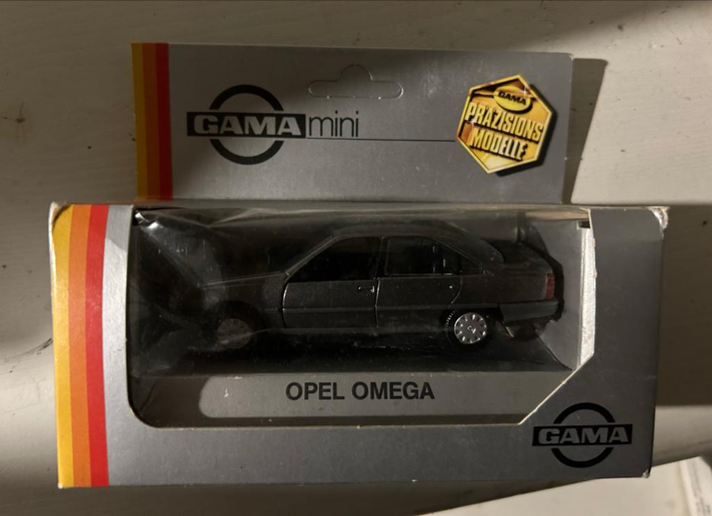 GAMA mini Opel A Omega modelauto - Nieuw in doos, Ophalen of Verzenden, Nieuw, Overige typen, Gama