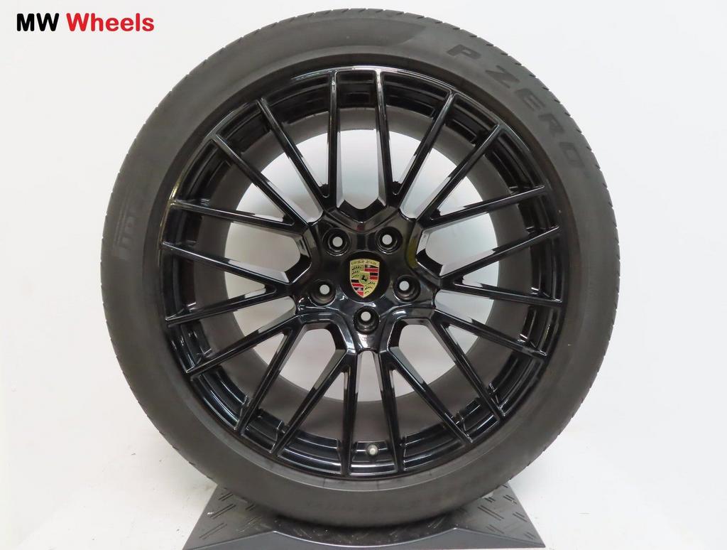 Porsche 21 inch Origineel velgen Cayenne Coupe zomerbanden, Auto-onderdelen, Banden en Velgen, Gebruikt, -, 285 mm, -