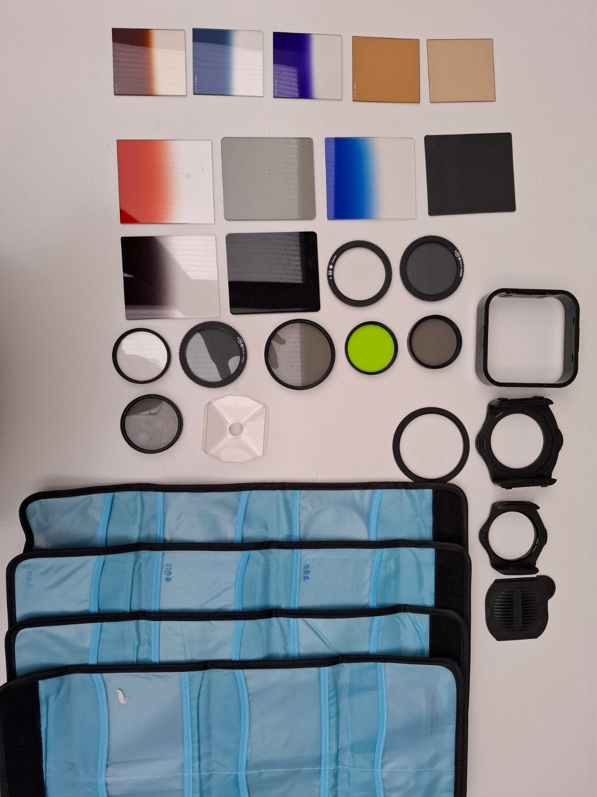 Cokin filterset met houders en diverse filters, Ophalen of Verzenden, 50 tot 60 mm, Overige typen, Cokin