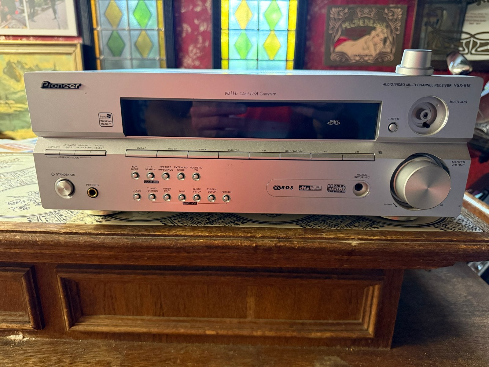 Pioneer VSX-515 Audio Video Receiver - Multi Jog defect, Gebruikt, Ophalen of Verzenden, 60 tot 120 watt, Pioneer