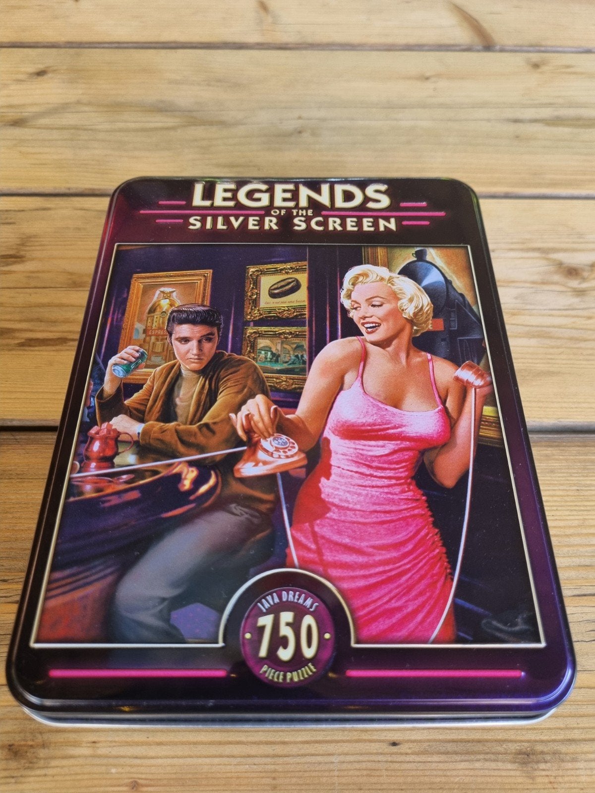 Legends of the Silver Screen 750 stukjes puzzel, Ophalen, 500 t/m 1500 stukjes, Nieuw, Legpuzzel