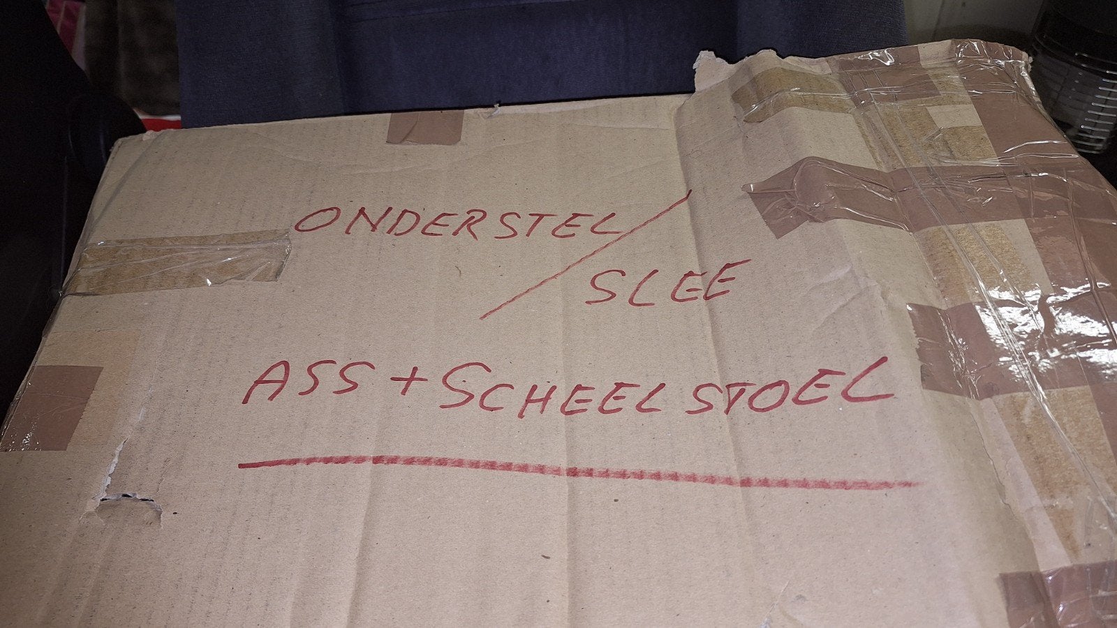 ASS sportstoel met onderstel/slee, Ophalen, Gebruikt, Universele onderdelen