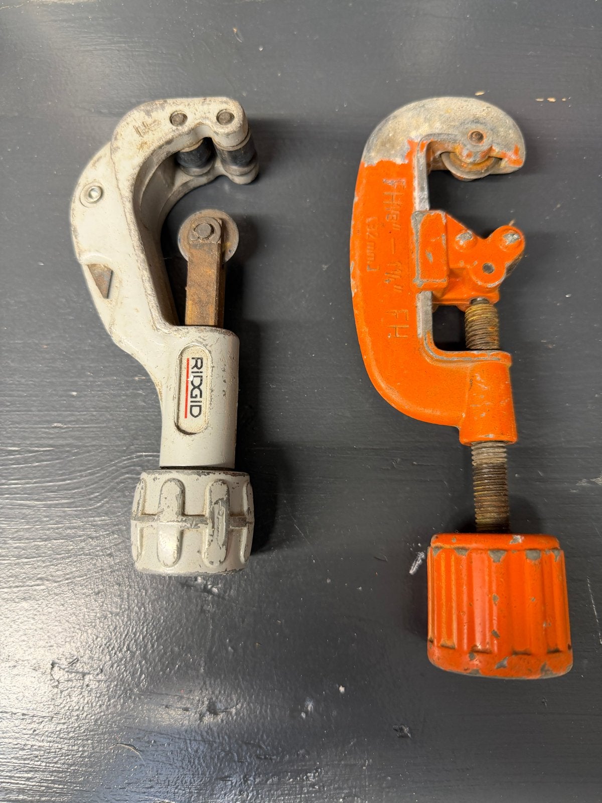 RIDGID & Skandia pijpsnijders voor koper en aluminium, Ophalen of Verzenden, Gebruikt