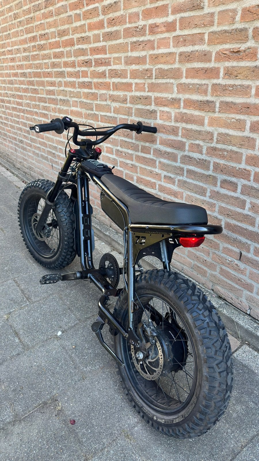 Super73 ZX Zwart, Gebruikt, 59 cm of meer, 50 km per accu of meer, Ophalen