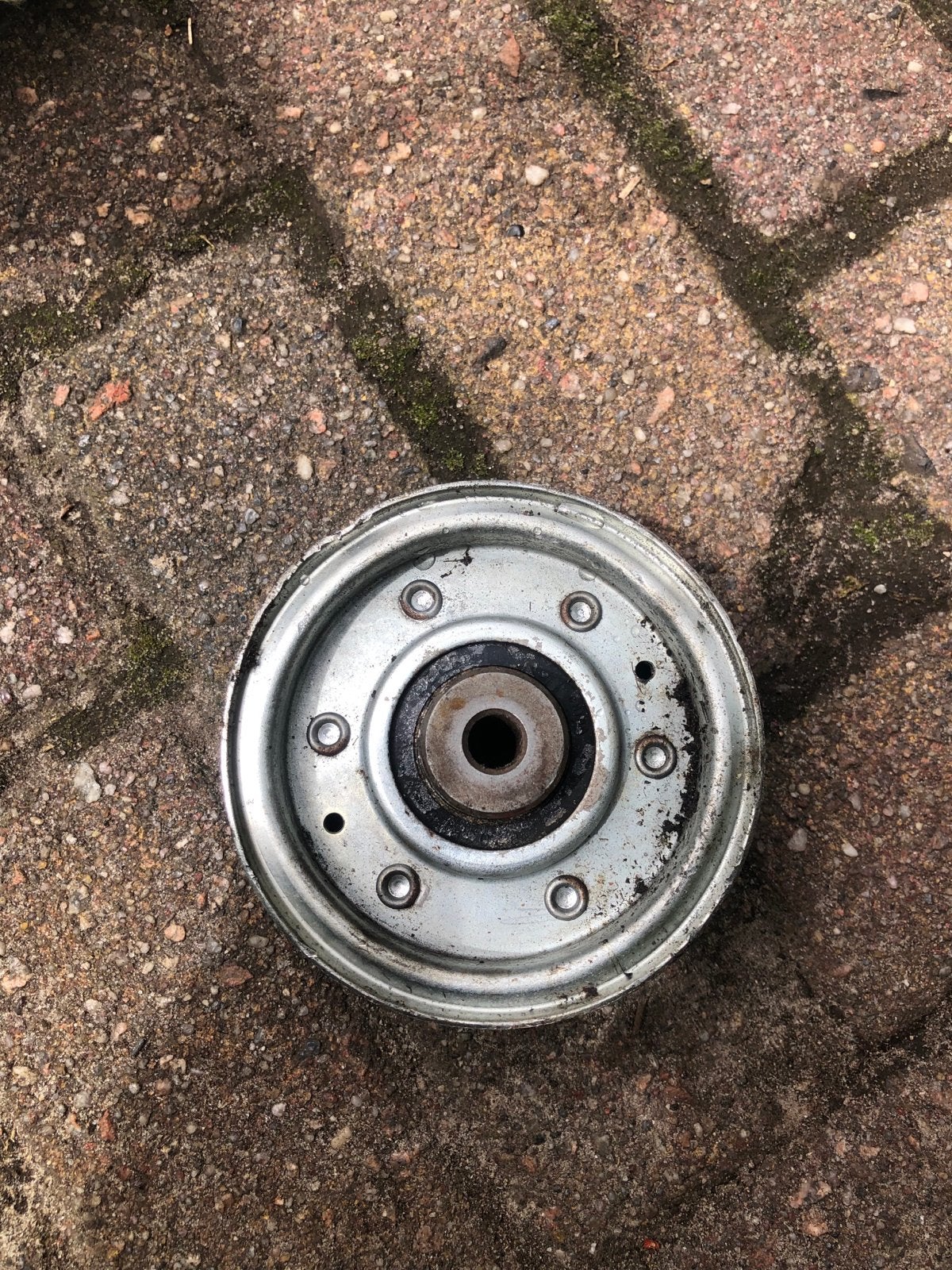 Poelie voor zitmaaier, gebruikt, Ophalen of Verzenden, Gebruikt