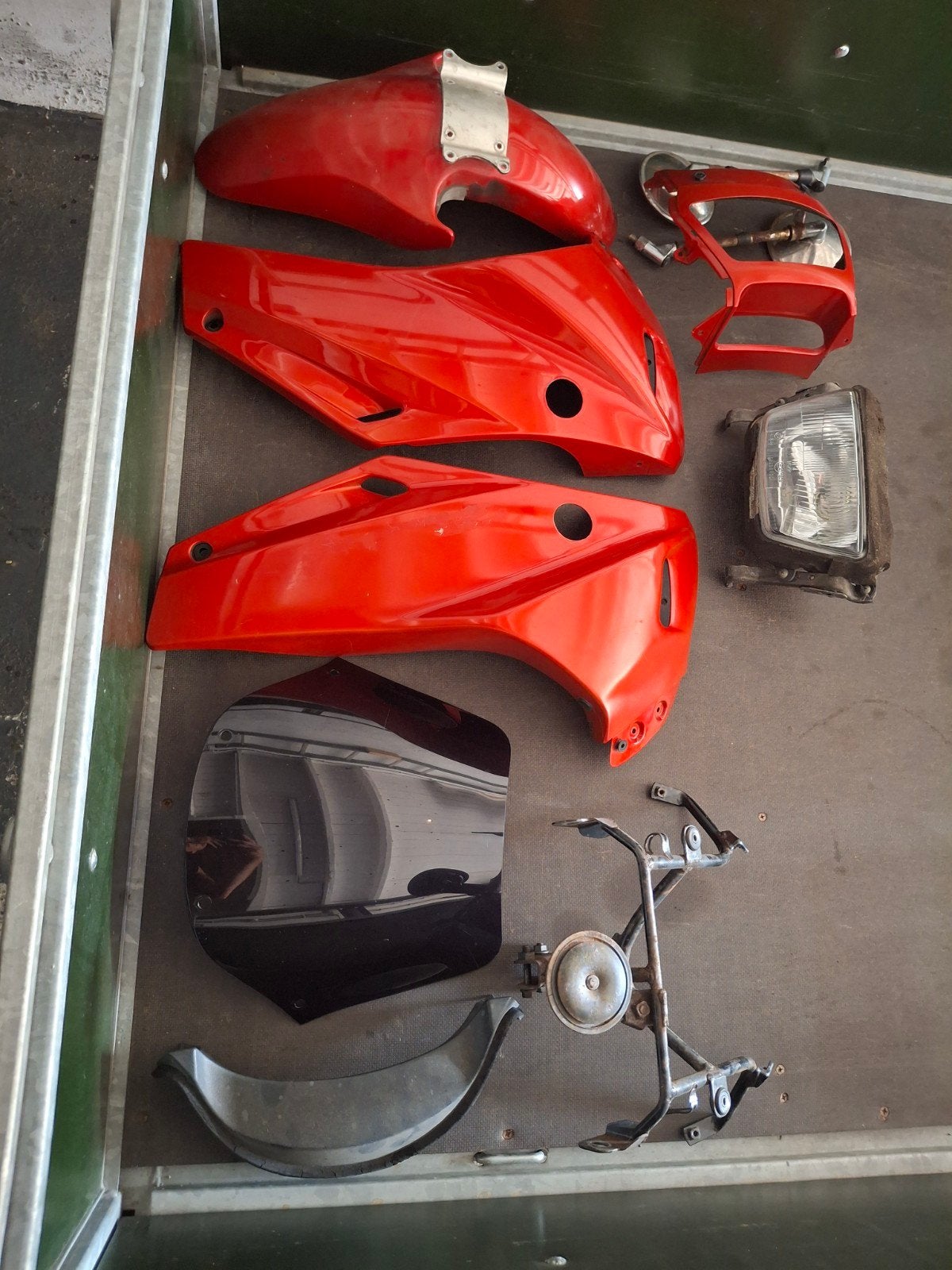 Bandit gsf600 kuipje, ruitje, spatbord, Motoren, Ophalen