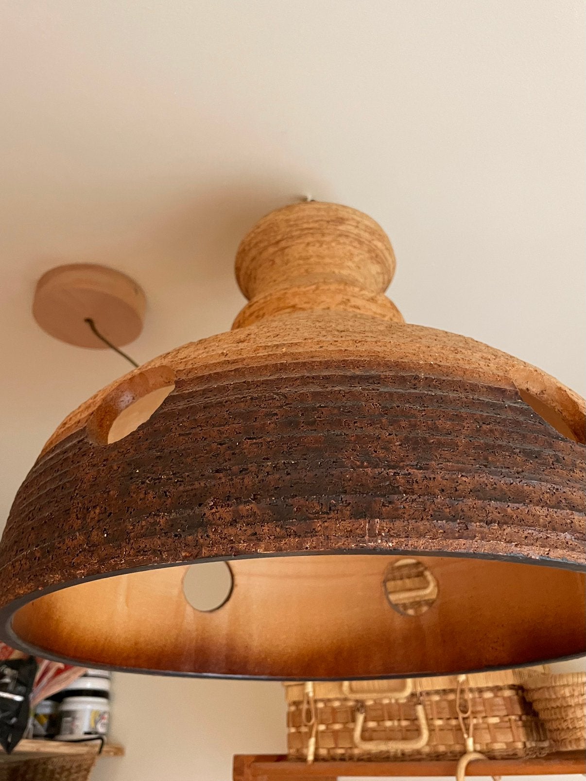 grote West Germany Duria Leuchten mid century lamp, Ophalen, Zo goed als nieuw