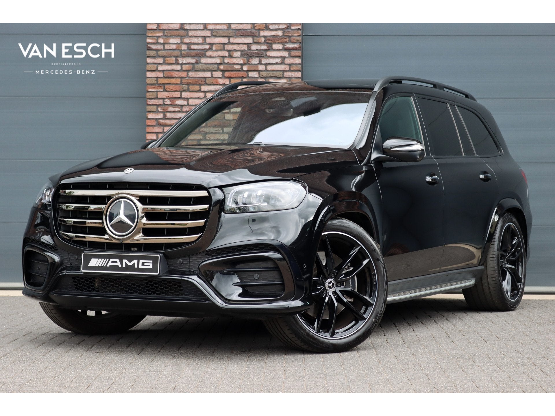 Mercedes-Benz GLS 450 d 4MATIC AMG Line | 7Pers. | Luchtveri, Auto's, Dealer onderhouden, 368 pk, 7 stoelen, Zwart