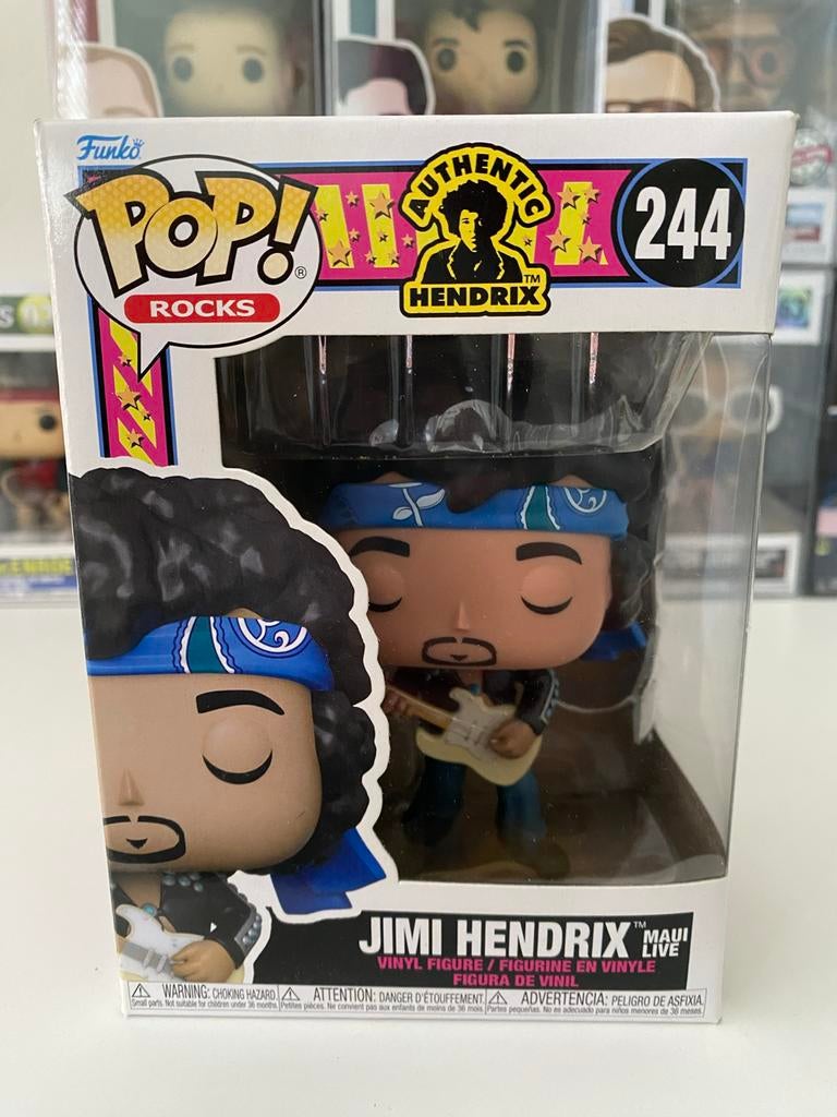 Funko Pop Rocks Jimi Hendrix #244 Maui Live, Verzamelen, Poppetjes en Figuurtjes, Ophalen of Verzenden, Zo goed als nieuw