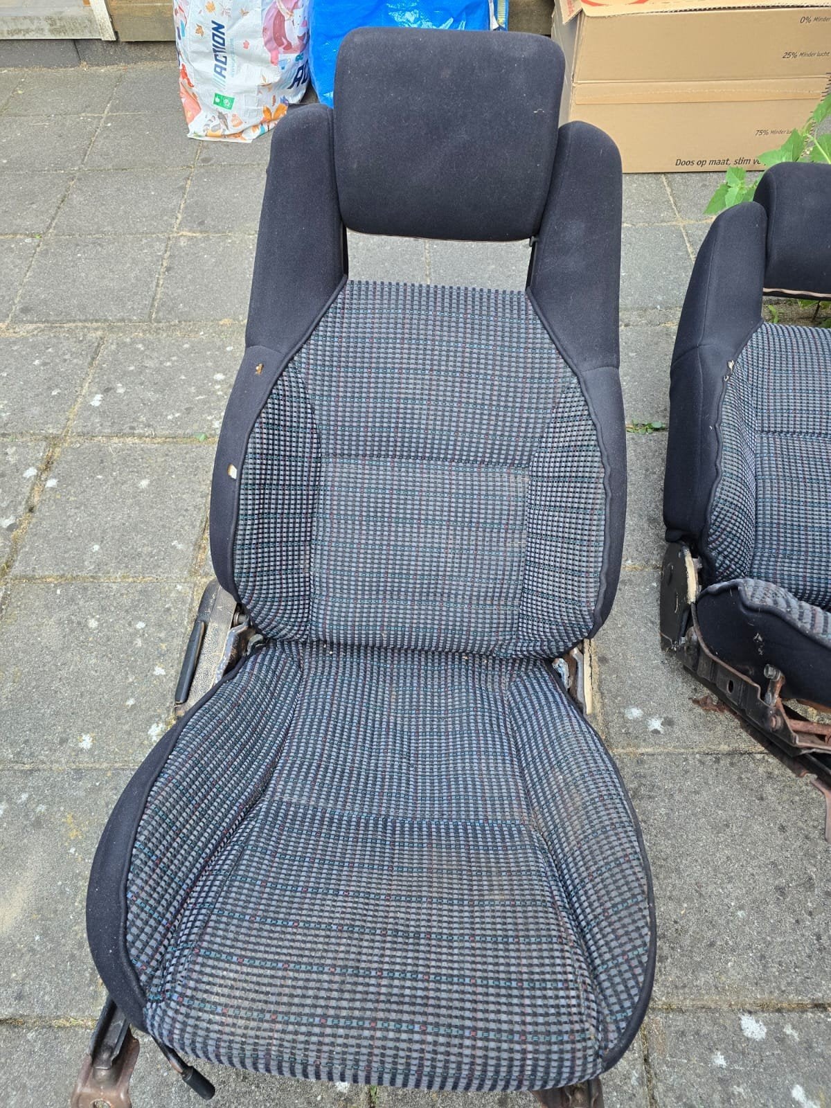 Set van 2 Toyota Celica Supra stoelen, Auto-onderdelen, Ophalen of Verzenden, Gebruikt, Universele onderdelen