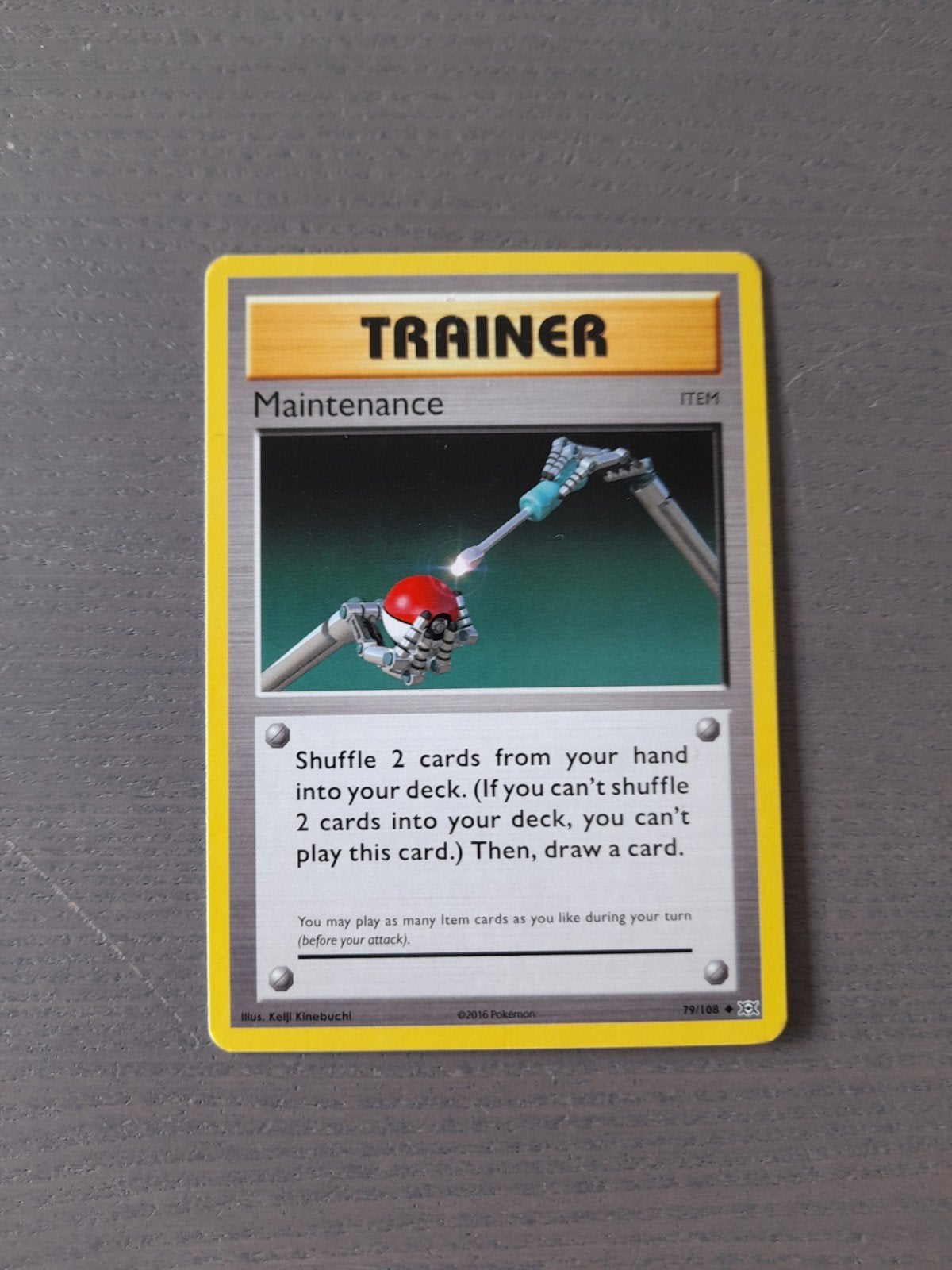Evolutions 79/108 maintenance, Ophalen of Verzenden, Zo goed als nieuw, Losse kaart