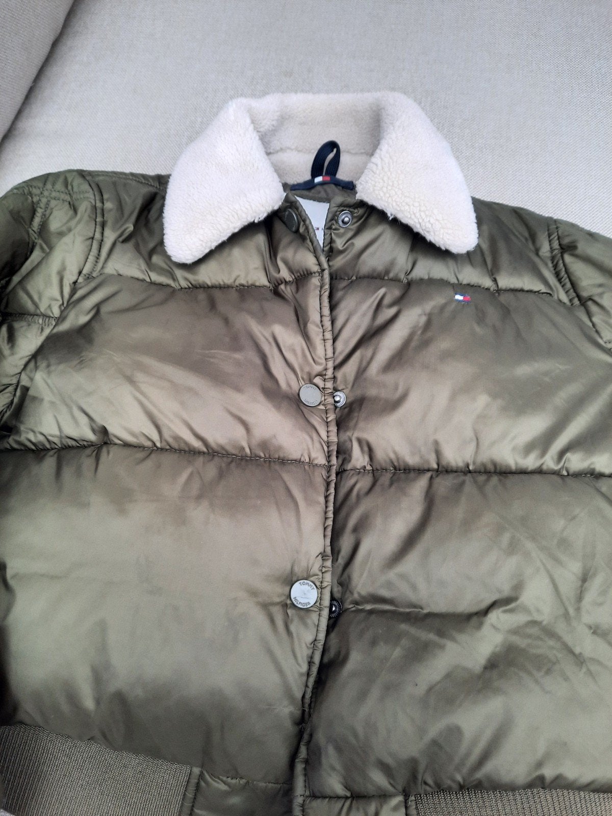 Tommy Hilfiger kinderjas - maat 140, Jongen of Meisje, Ophalen of Verzenden, Jas, Tommy Hilfiger