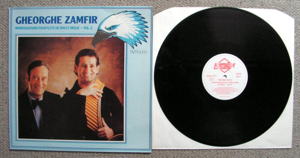 Gheorghe Zamfir Improvisations Pour Flûte De Pan Et Orgue 2, Europees, Ophalen of Verzenden, Zo goed als nieuw, Inclusief binnenhoes