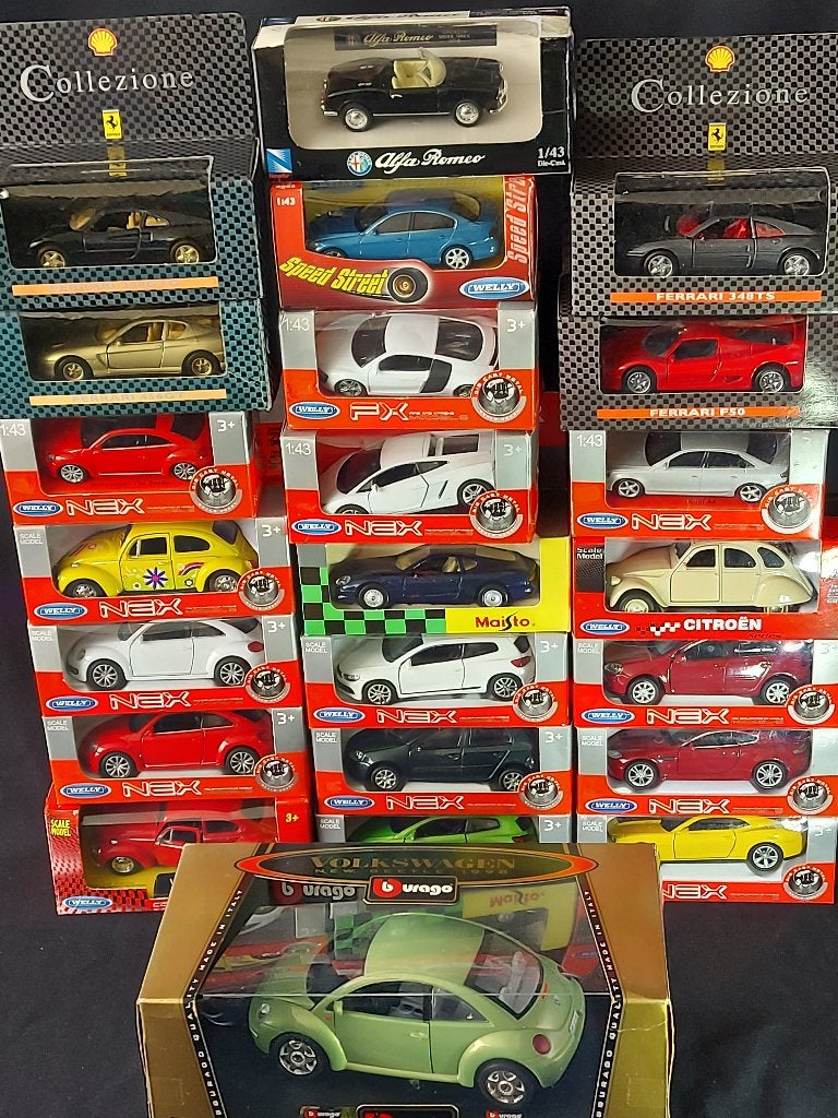 Model Auto (Nieuw in doos) 25 stuks, Kinderen en Baby's, Ophalen of Verzenden, Nieuw